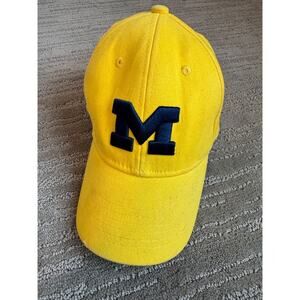Michigan Wolverines Embroidered Logo Adjustable Hat Cap Football OSFM